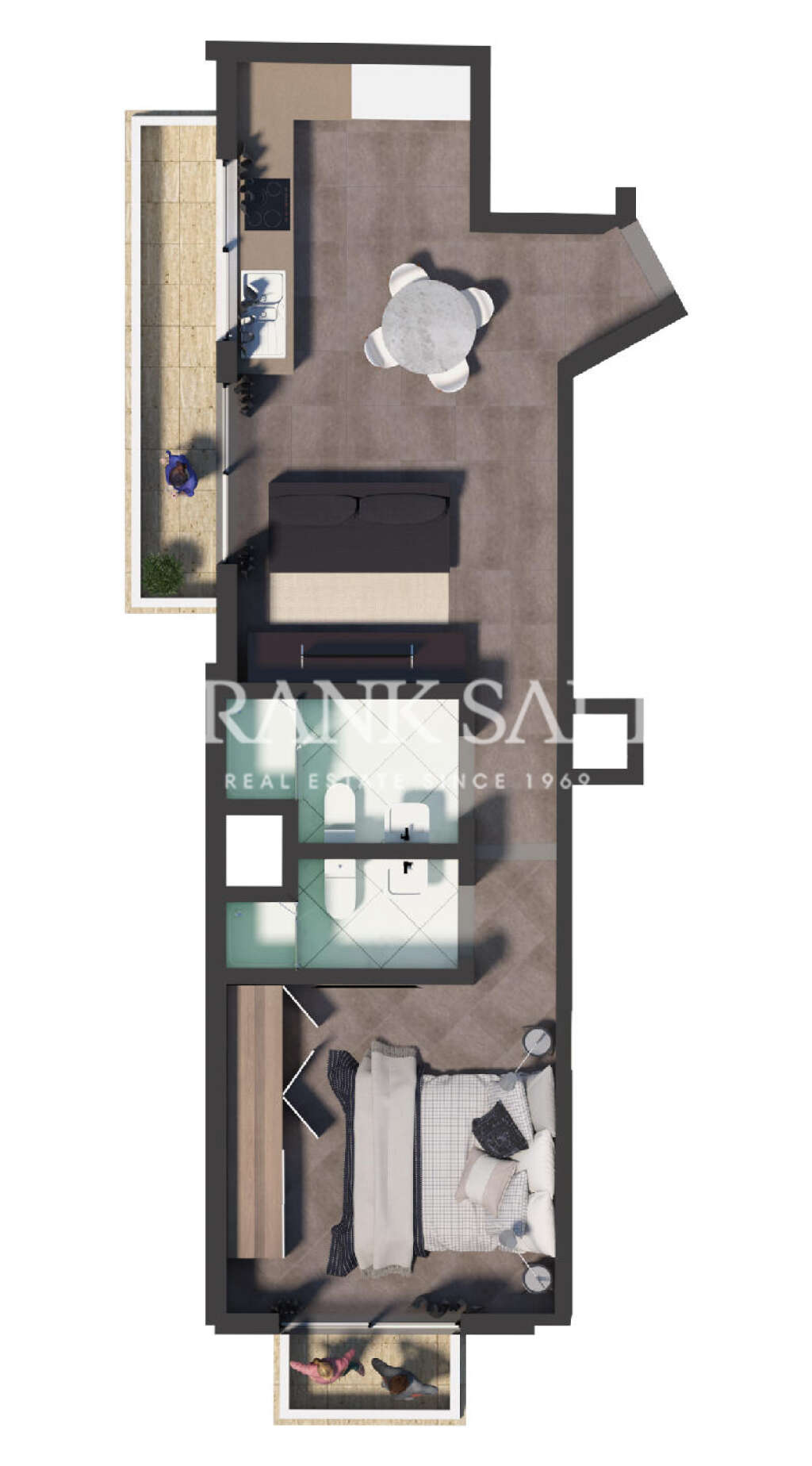 1 Bed, ApartmentFor Sale, Paola, Malta