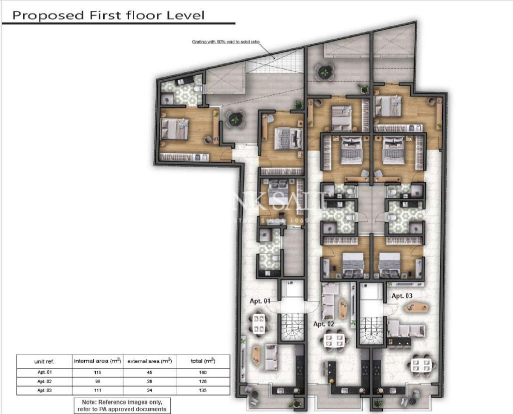 3 Bed, ApartmentFor Sale, Birkirkara, Malta