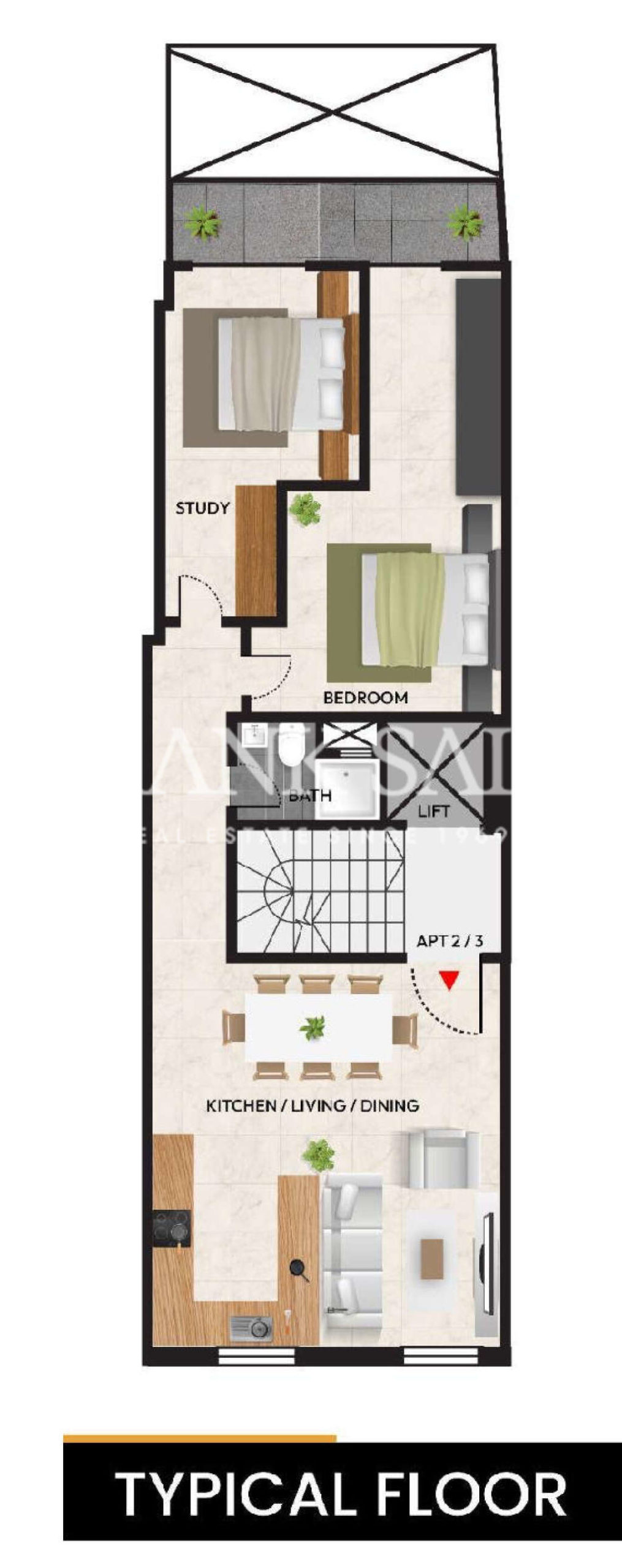 2 Bed, ApartmentFor Sale, Sliema, Malta