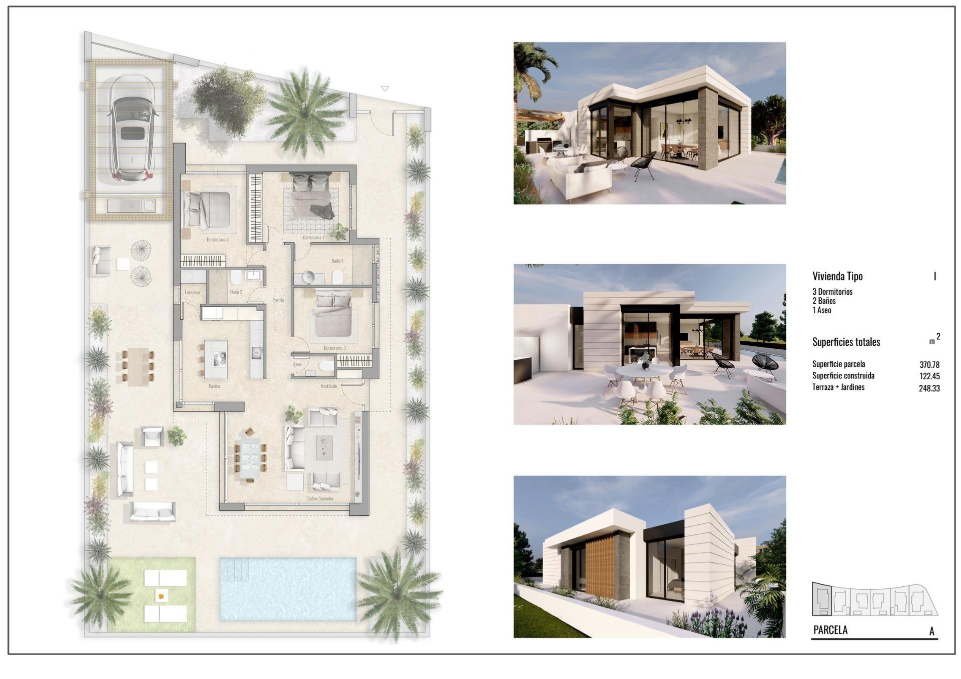 3 Bed, 2 Bath, HouseFor Sale, Roda Golf, Alicante 3 Bed, 2 Bath, HouseFor Sale, Roda Golf, Alicante