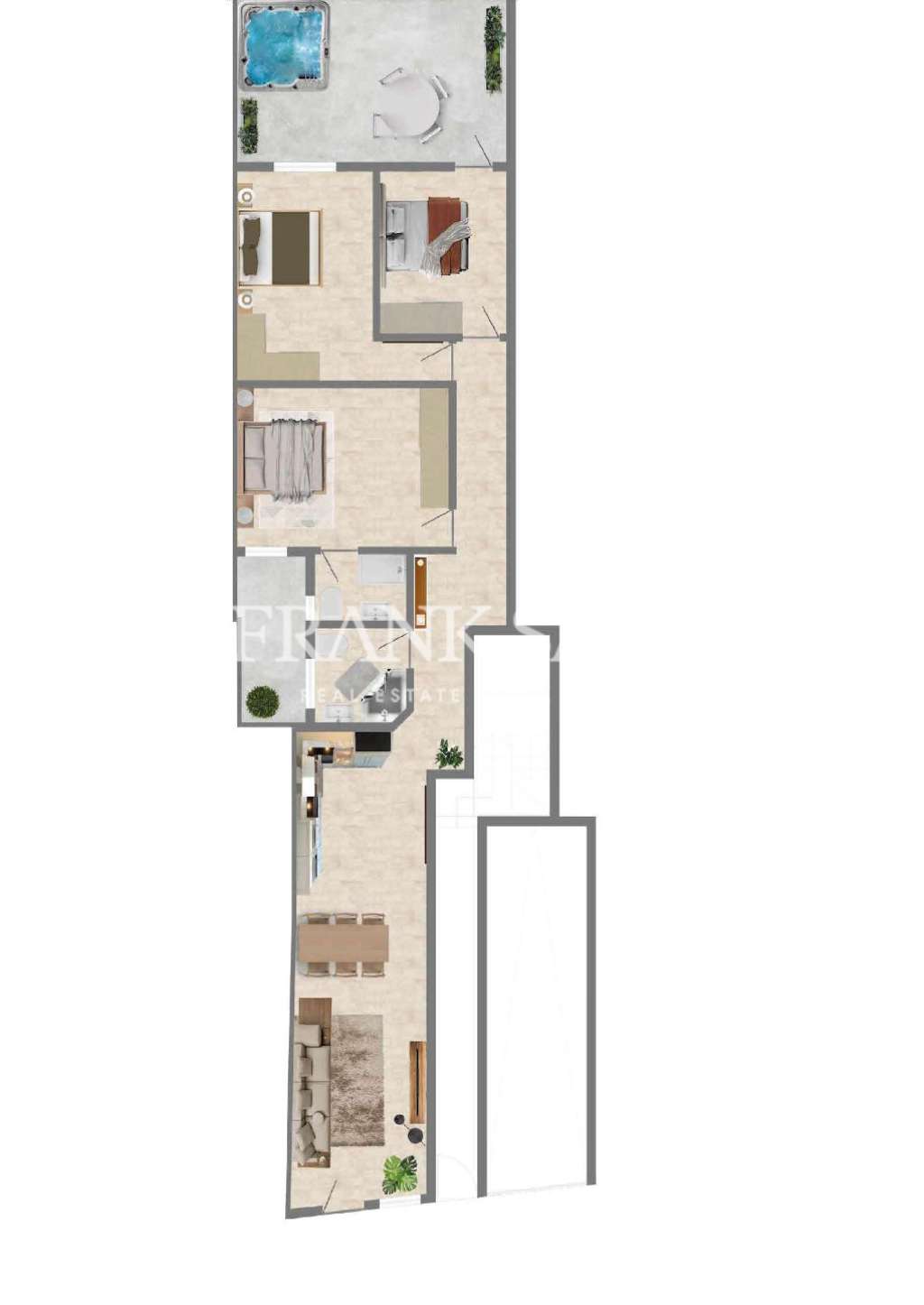 3 Bed, ApartmentFor Sale, Sliema, Malta