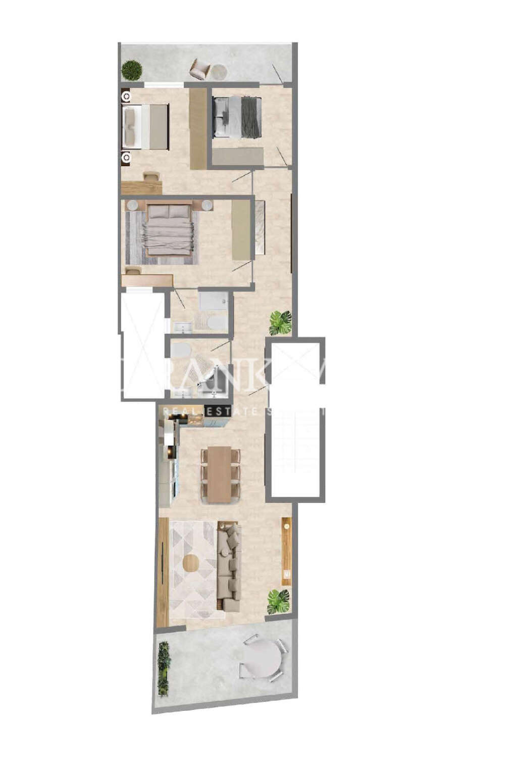 3 Bed, ApartmentFor Sale, Sliema, Malta