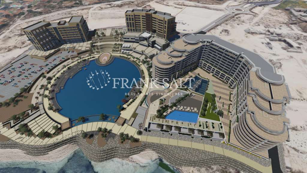 1 Bed, ApartmentFor Sale, The Shoreline at Smart City, Malta