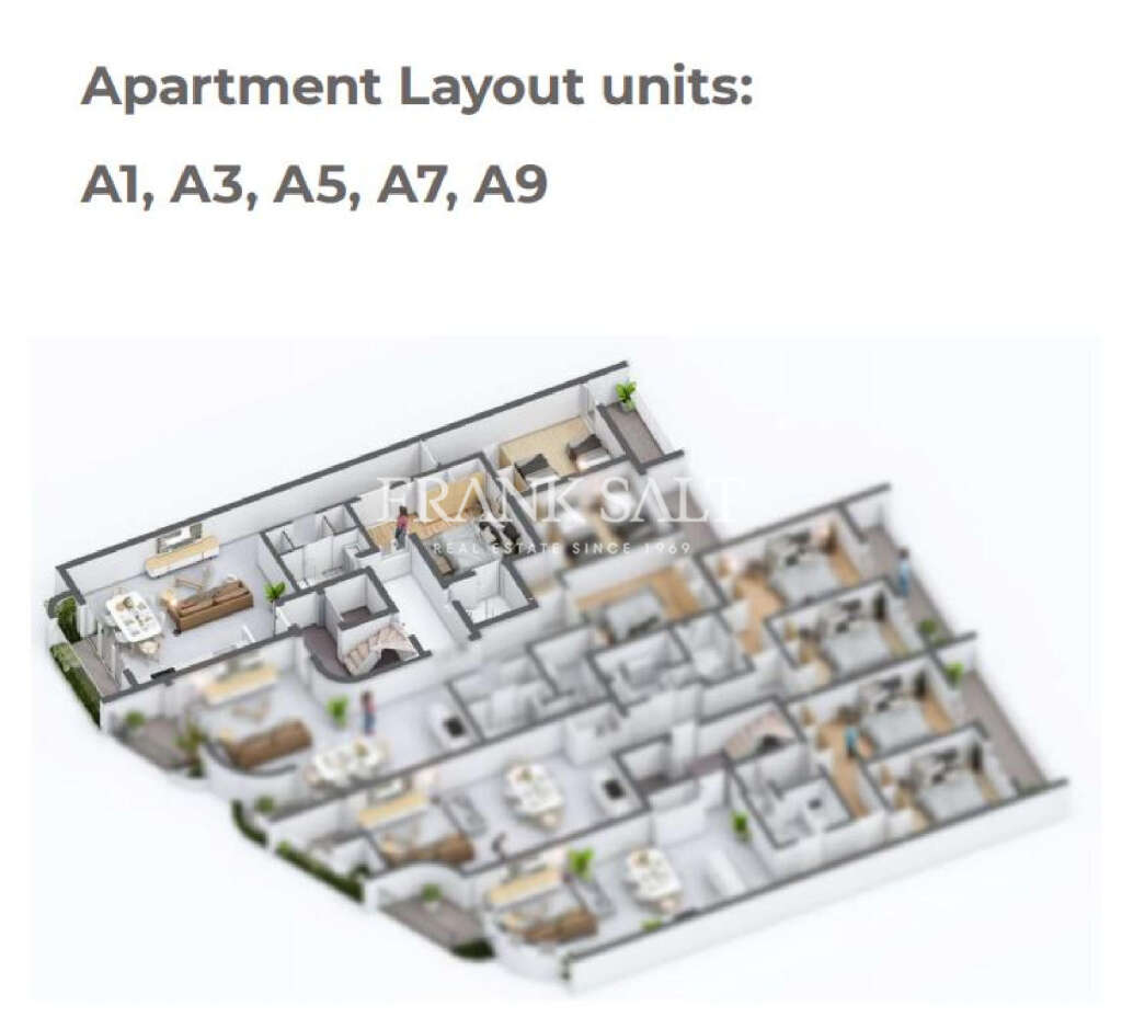 2 Bed, ApartmentFor Sale, Gzira, Malta