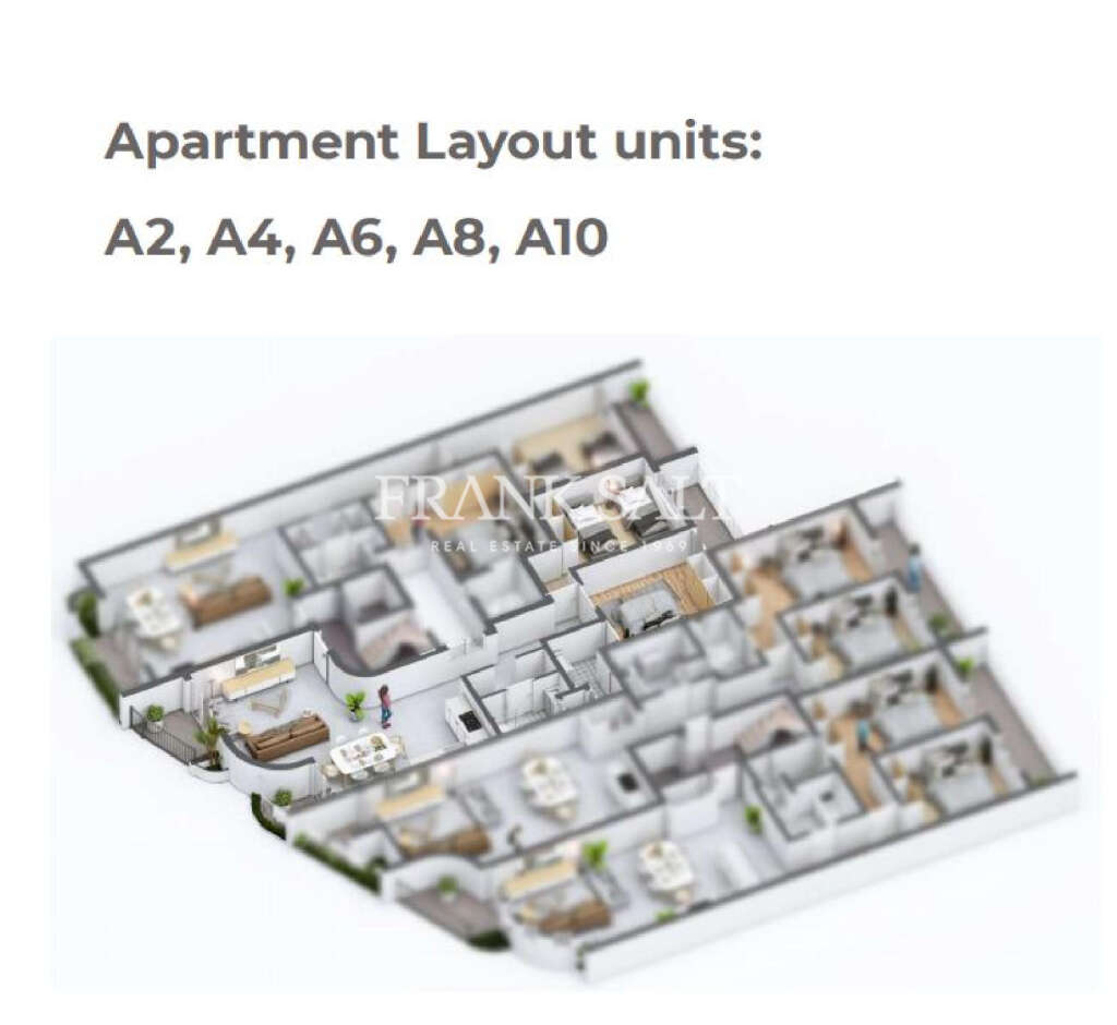 2 Bed, ApartmentFor Sale, Gzira, Malta