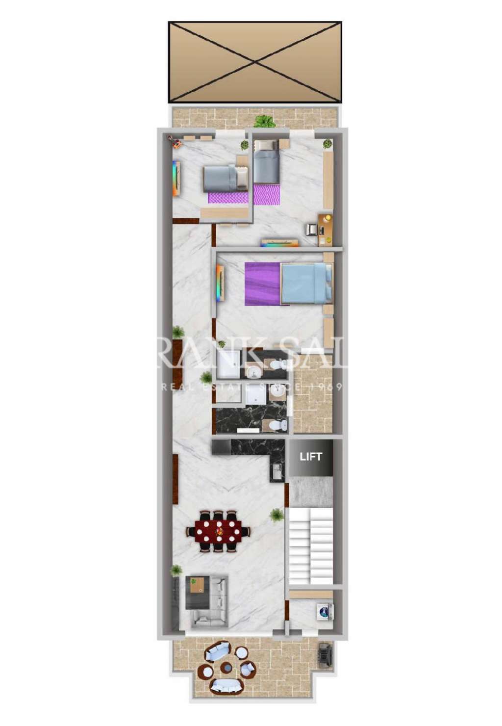 3 Bed, ApartmentFor Sale, Luqa, Malta