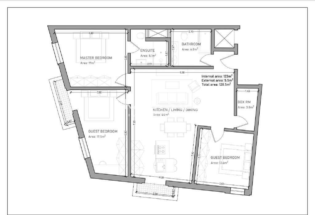 3 Bed, ApartmentFor Sale, Ghaxaq, Malta