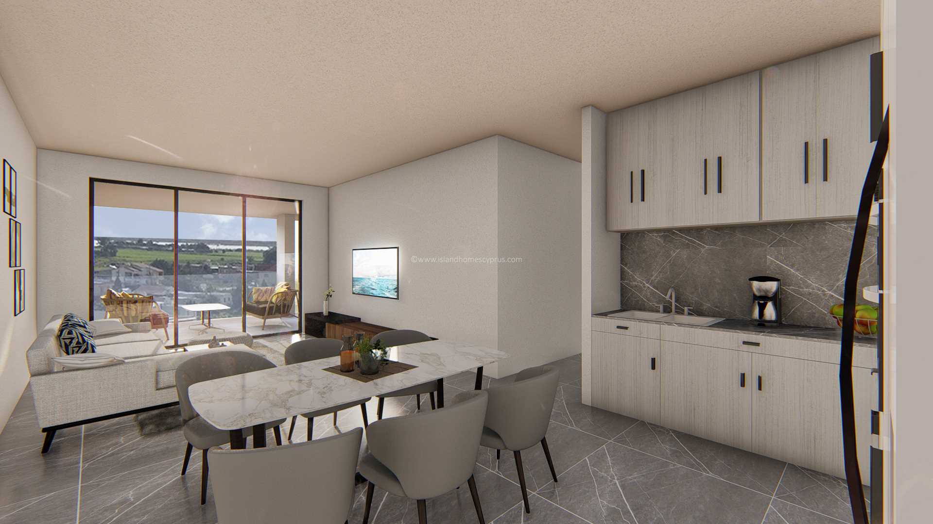 2 Bed, ApartmentFor Sale, Deryneia, Famagusta