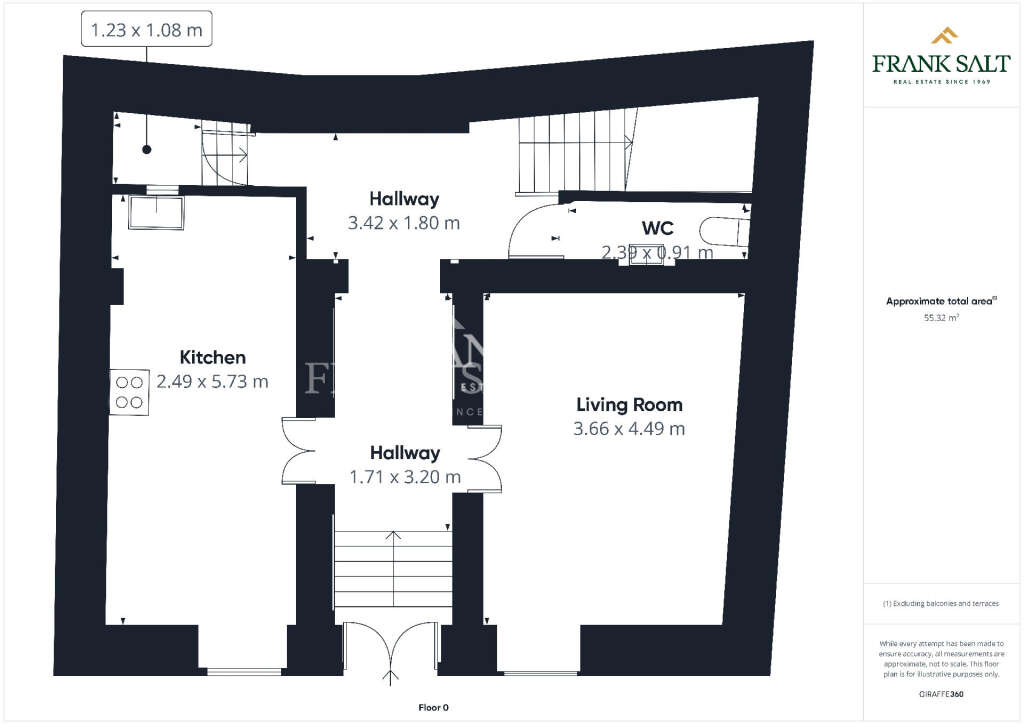 2 Bed, HouseFor Sale, Senglea, Malta