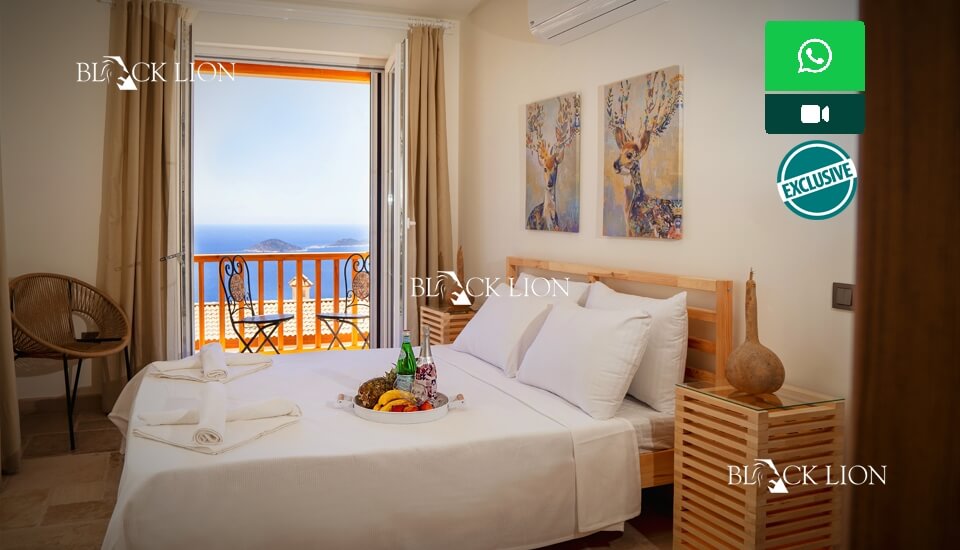 2 Bed, 3 Bath, HouseFor Sale, Lavanta, Kalkan, Antalya