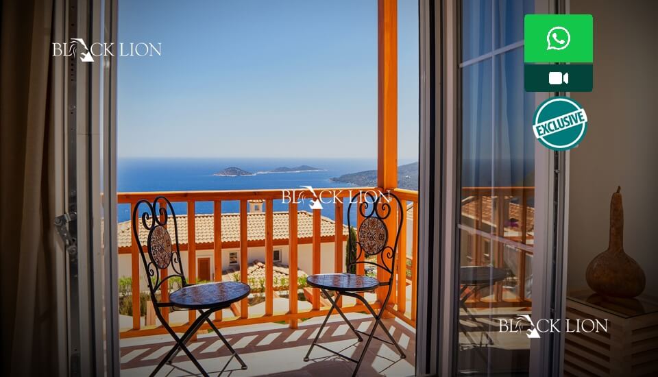 2 Bed, 3 Bath, HouseFor Sale, Lavanta, Kalkan, Antalya