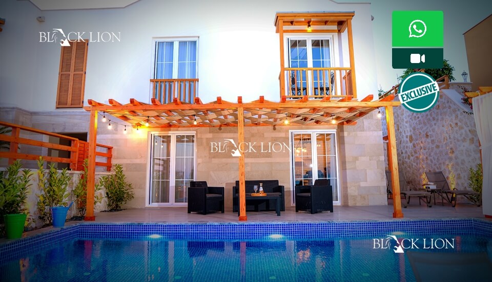 2 Bed, 3 Bath, HouseFor Sale, Lavanta, Kalkan, Antalya