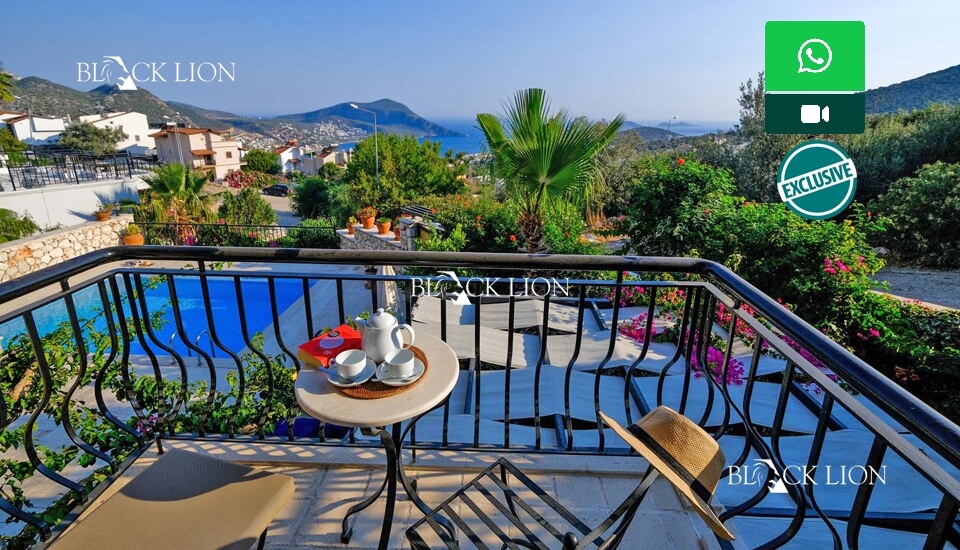 3 Bed, 3 Bath, HouseFor Sale, Kiziltas, Kalkan, Antalya