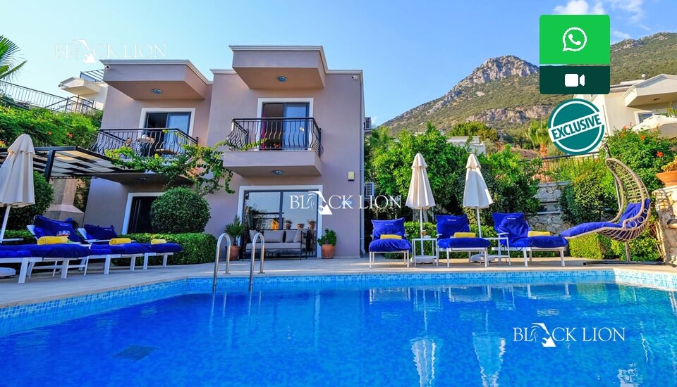 3 Bed, 3 Bath, HouseFor Sale, Kiziltas, Kalkan, Antalya