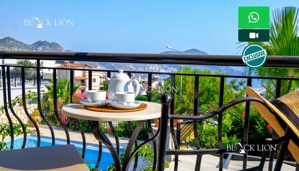 3 Bed, 3 Bath, HouseFor Sale, Kiziltas, Kalkan, Antalya