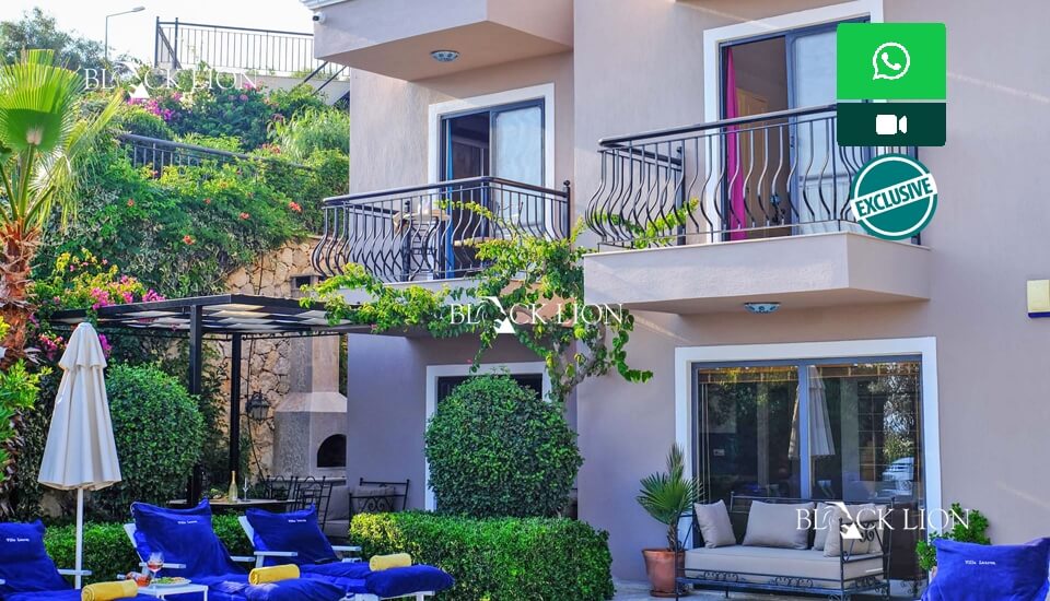 3 Bed, 3 Bath, HouseFor Sale, Kiziltas, Kalkan, Antalya