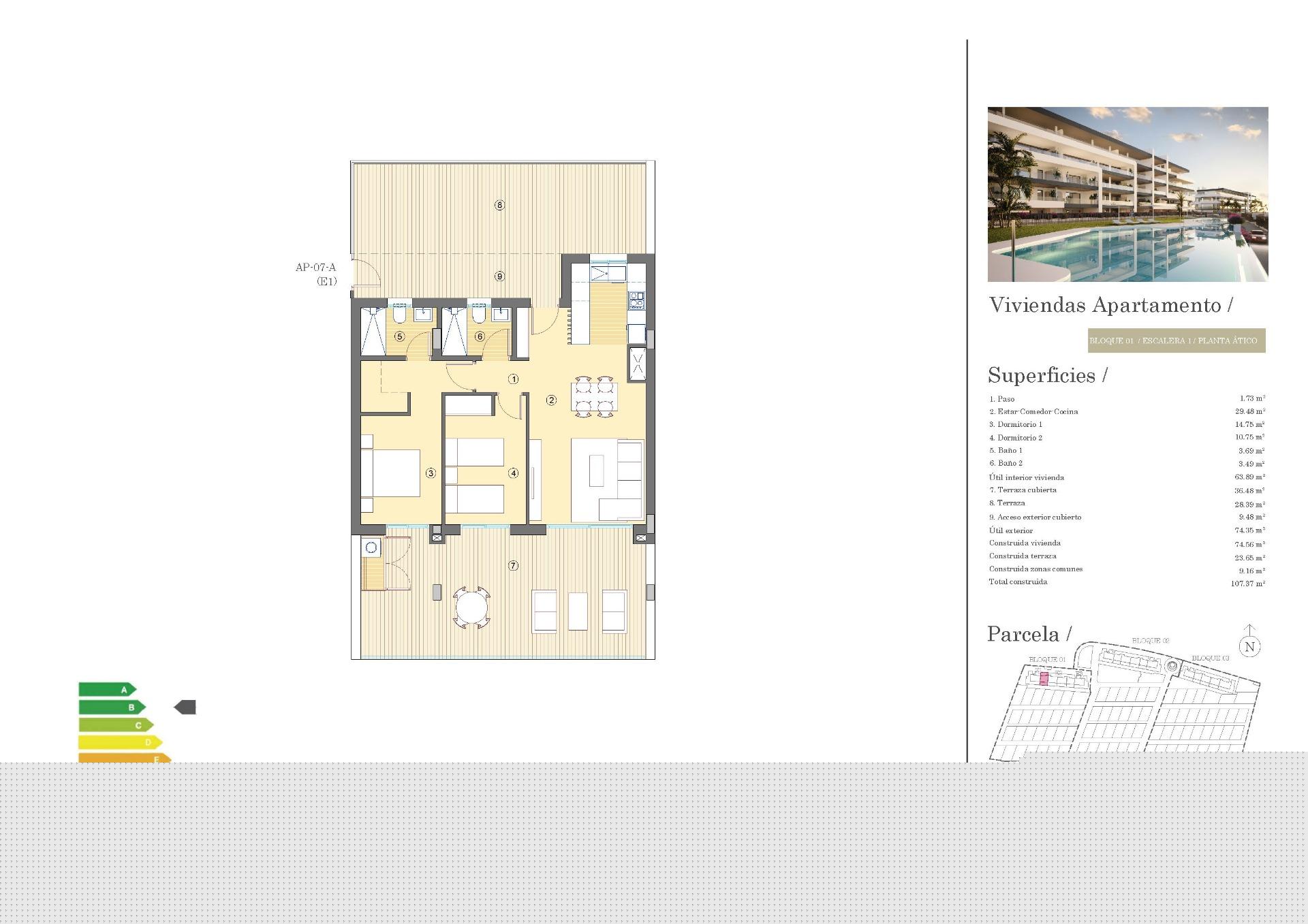 2 Bed, 2 Bath, ApartmentFor Sale, Mutxamel, Alicante