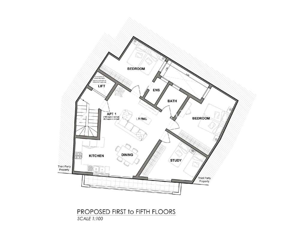 1 Bed, ApartmentFor Sale, Pieta, Malta