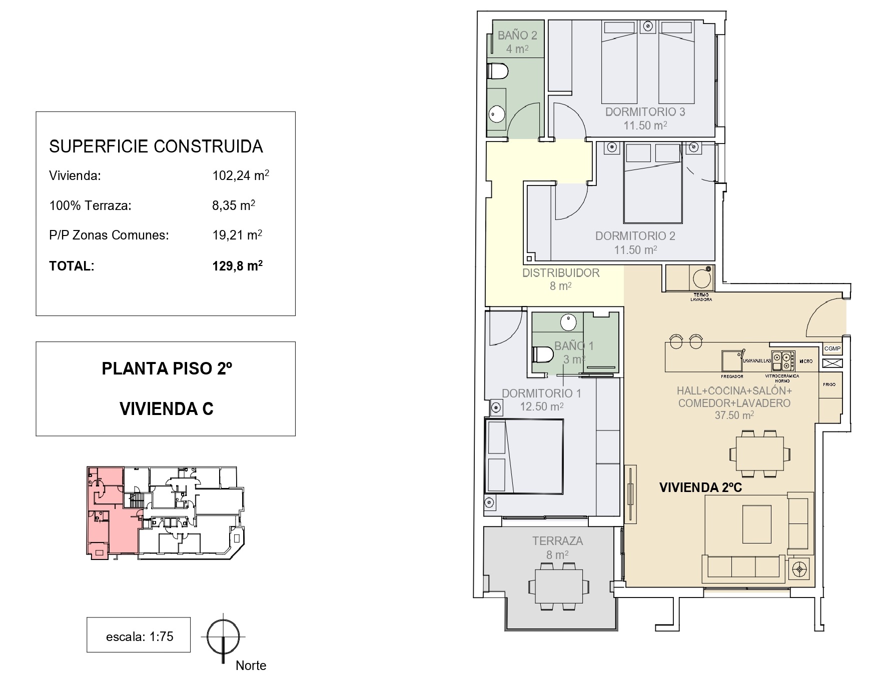 3 Bed, 2 Bath, ApartmentFor Sale, Guardamar Del Segura, Alicante 3 Bed, 2 Bath, ApartmentFor Sale, Guardamar Del Segura, Alicante