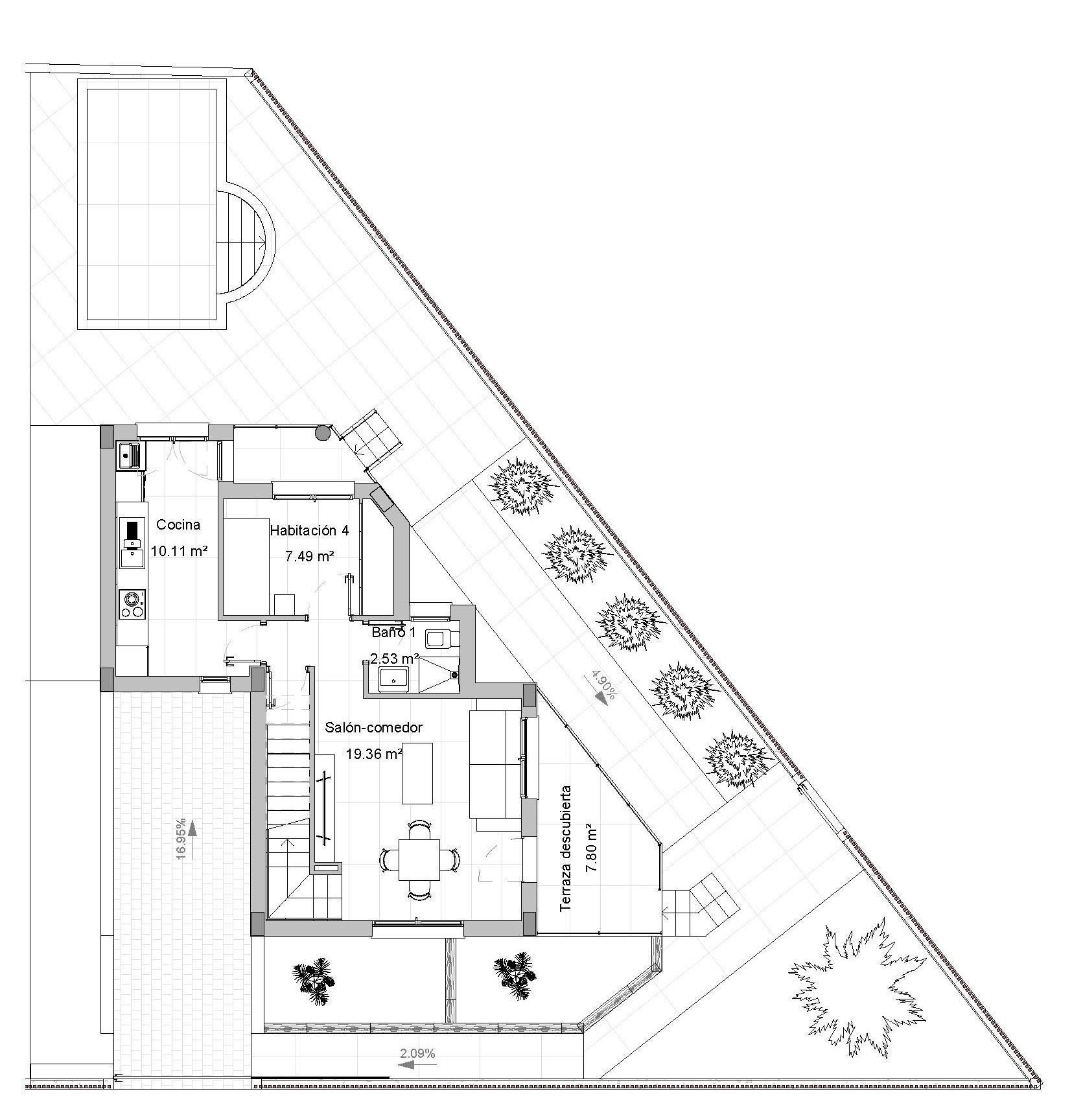 4 Bed, 3 Bath, HouseFor Sale, Los Alcazares, Costa Calida