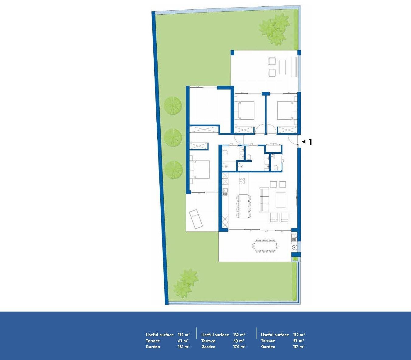 3 Bed, 2 Bath, ApartmentFor Sale, Estepona, Costa del Sol