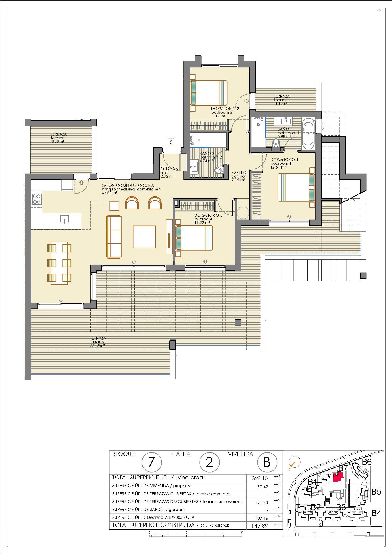3 Bed, 2 Bath, ApartmentFor Sale, Estepona, Costa del Sol
