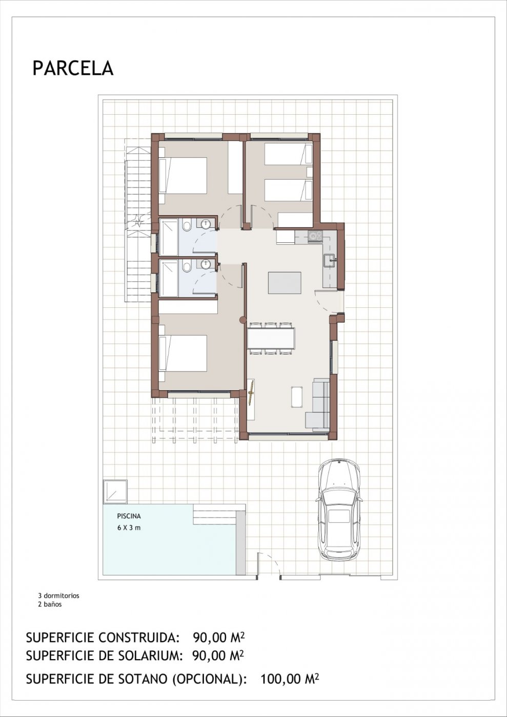 3 Bed, 2 Bath, HouseFor Sale, Vera, Costa Almeria