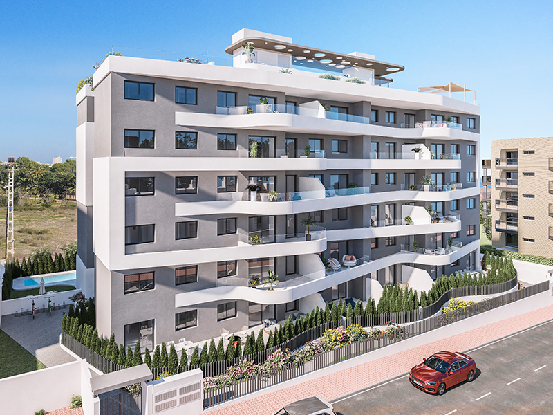 3 Bed, 2 Bath, ApartmentFor Sale, Punta Prima, Costa Blanca