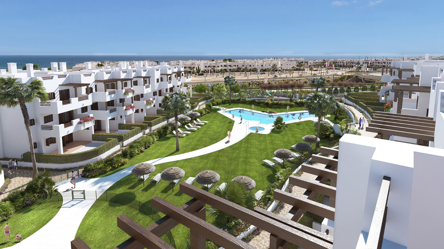 3 Bed, 2 Bath, ApartmentFor Sale, Mar De Pulpi, Costa Almeria