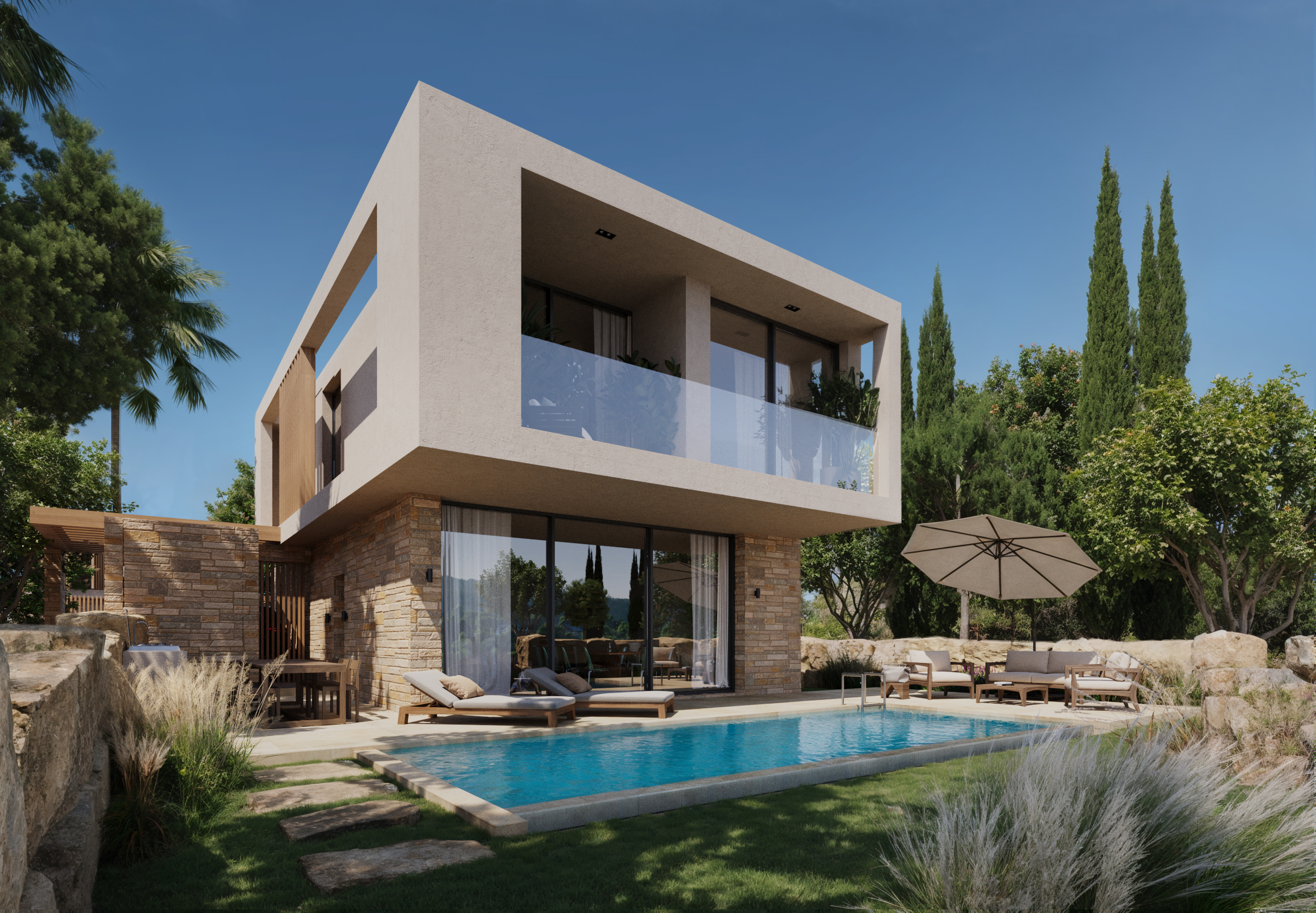 2 Bed, 2 Bath, HouseFor Sale, Paphos, Paphos