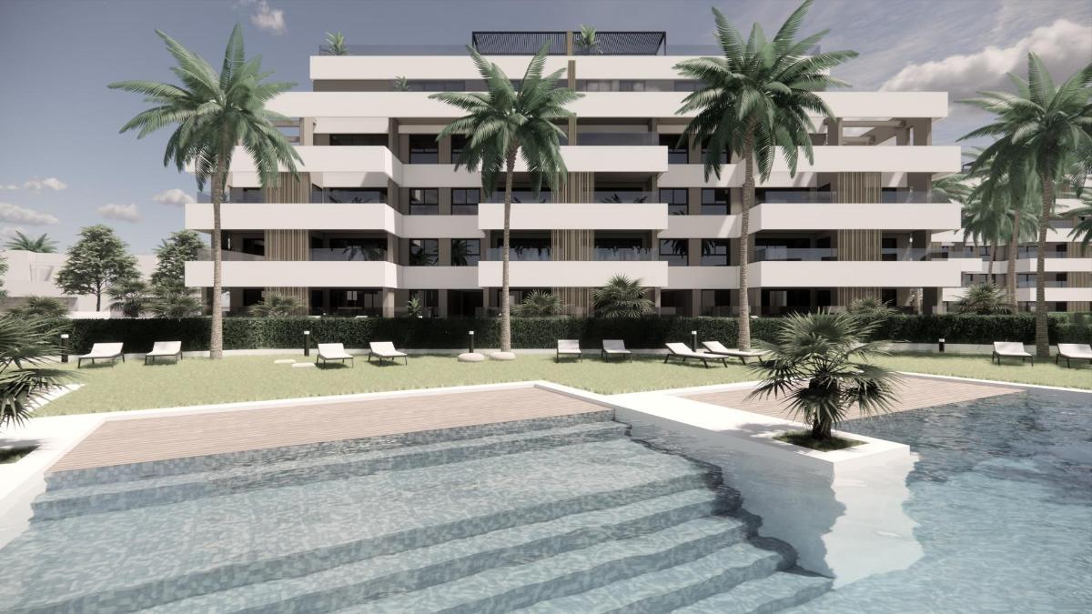 3 Bed, 2 Bath, ApartmentFor Sale, Santa Rosalia Lake And Life Resort, Murcia
