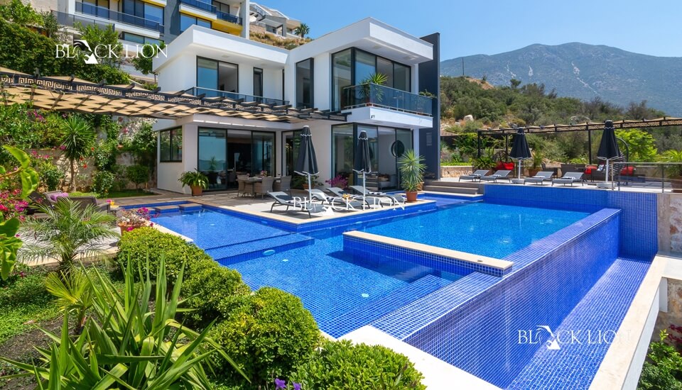 4 Bed, 4 Bath, HouseFor Sale, Ortaalan, Kalkan, Antalya
