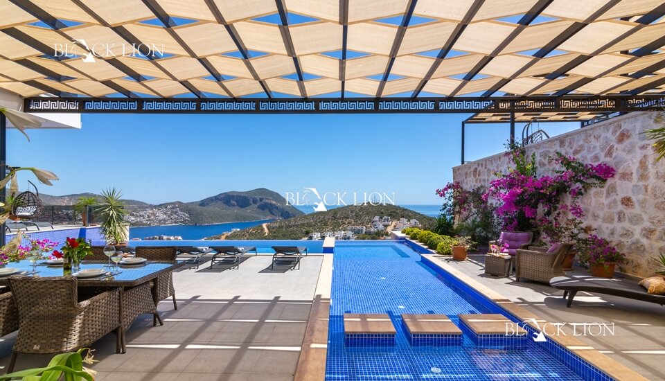 4 Bed, 4 Bath, HouseFor Sale, Ortaalan, Kalkan, Antalya