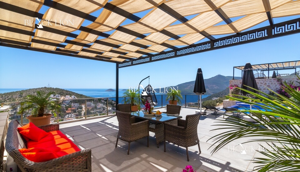 4 Bed, 4 Bath, HouseFor Sale, Ortaalan, Kalkan, Antalya