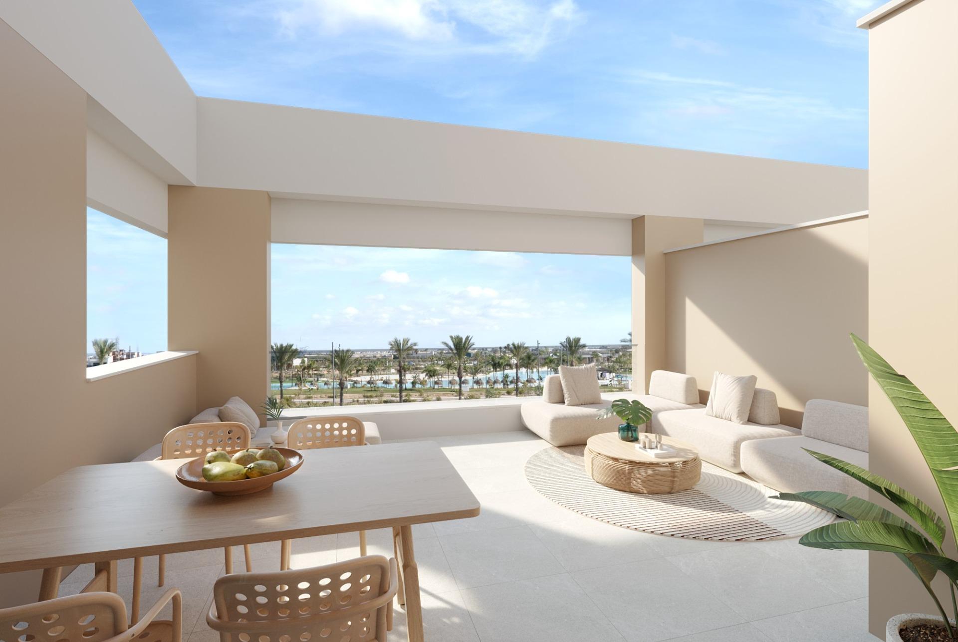 3 Bed, 2 Bath, ApartmentFor Sale, Santa Rosalia Resort, Murcia