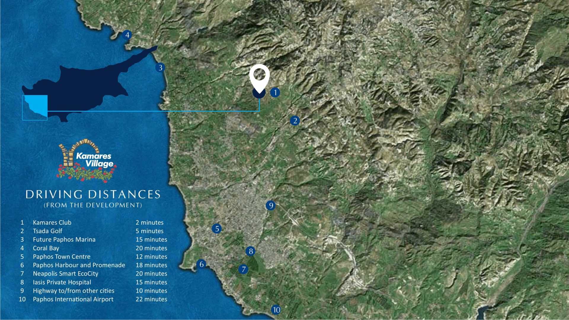 2 Bed, 2 Bath, HouseFor Sale, Kamares Village, Paphos