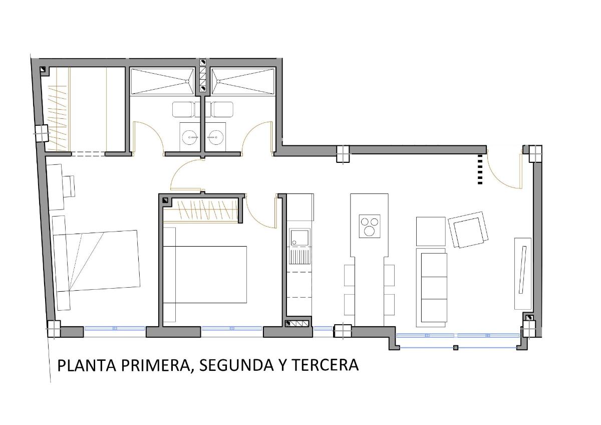 2 Bed, 2 Bath, ApartmentFor Sale, San Pedro Del Pinatar, Murcia