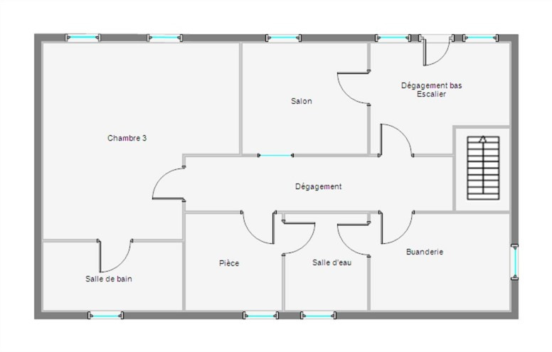 3 Bed, 1 Bath, HouseFor Sale, Eymet, Dordogne, Aquitaine, 24500