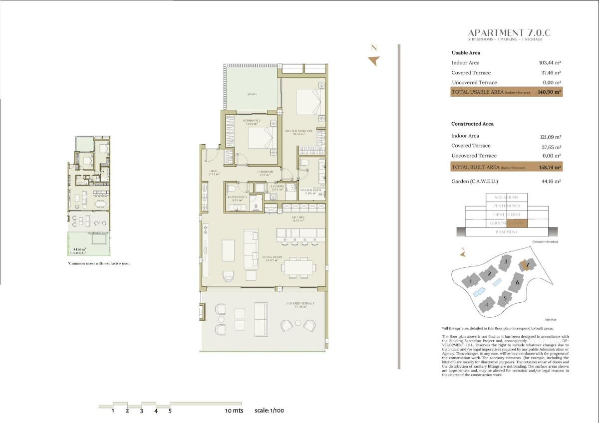 2 Bed, 2 Bath, ApartmentFor Sale, Estepona, Costa del Sol