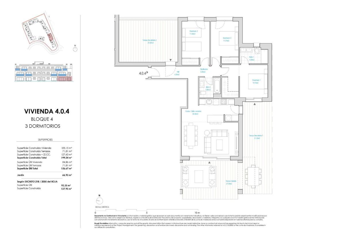 3 Bed, 2 Bath, ApartmentFor Sale, Casares, Costa del Sol