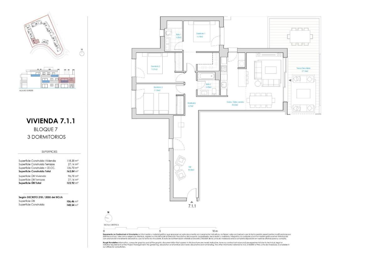 3 Bed, 2 Bath, ApartmentFor Sale, Casares, Costa del Sol