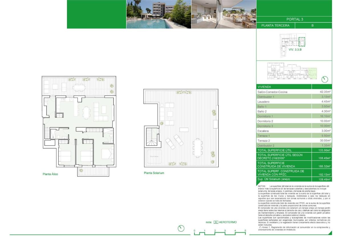 3 Bed, 2 Bath, ApartmentFor Sale, Estepona, Costa del Sol