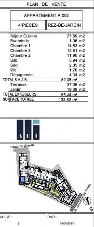 3 Bed, 2 Bath, ApartmentFor Sale, Opio, Alpes-Maritimes