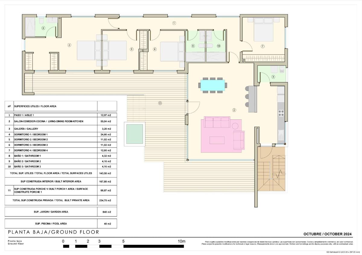 4 Bed, 3 Bath, HouseFor Sale, Torrevieja, Alicante
