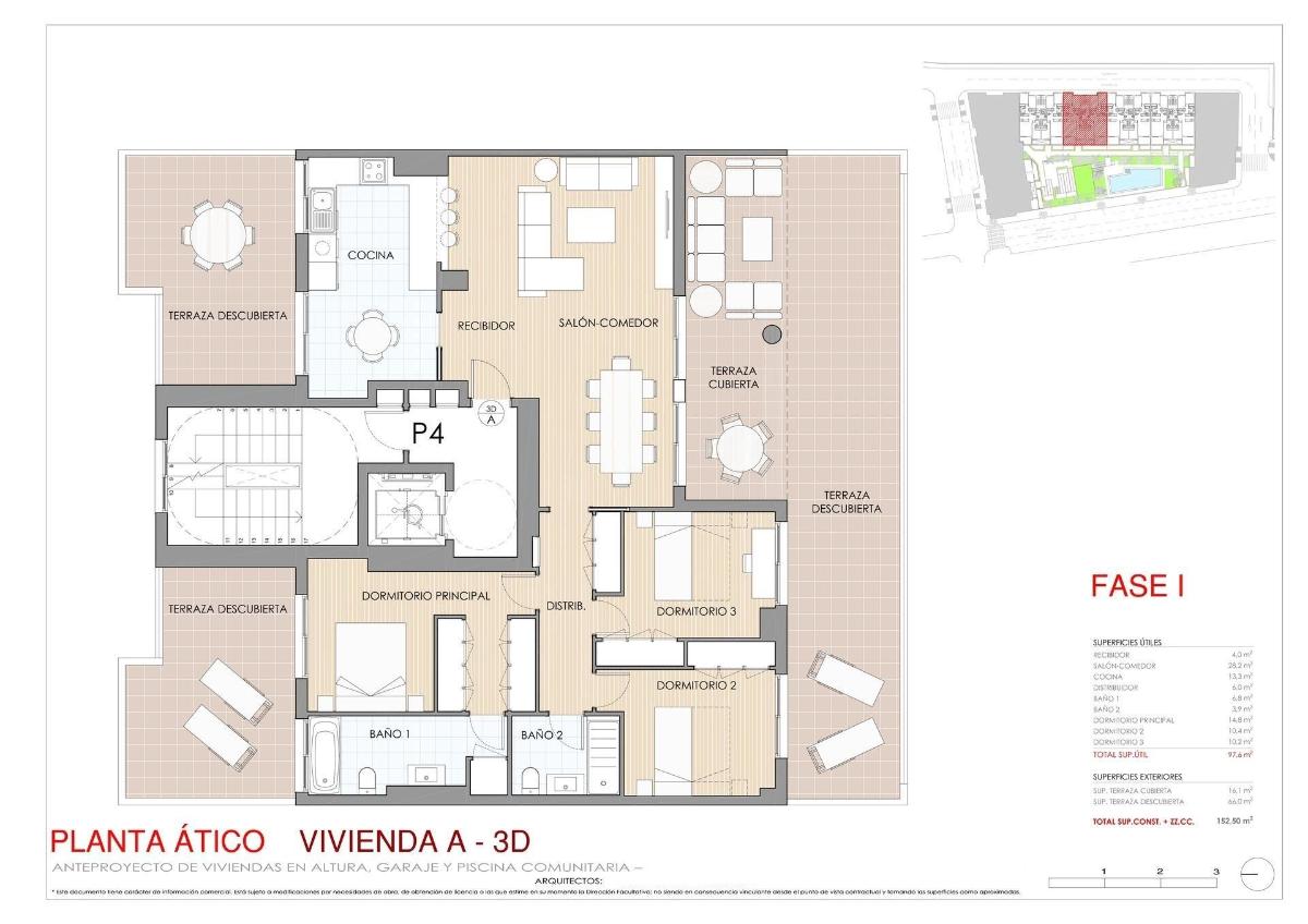 3 Bed, 2 Bath, ApartmentFor Sale, Aguilas, Costa Calida