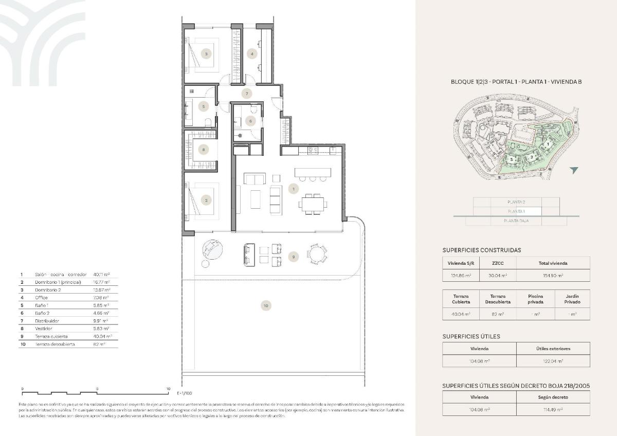 3 Bed, 2 Bath, ApartmentFor Sale, Casares, Costa del Sol