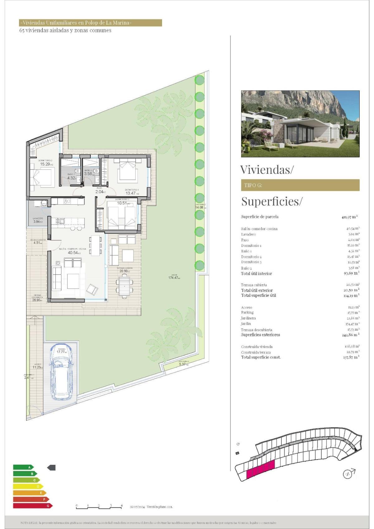 3 Bed, 2 Bath, HouseFor Sale, Polop, Alicante