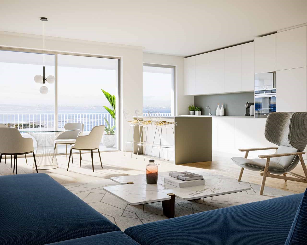 2 Bed, 2 Bath, ApartmentFor Sale, Seixal, Setubal, 2840-627