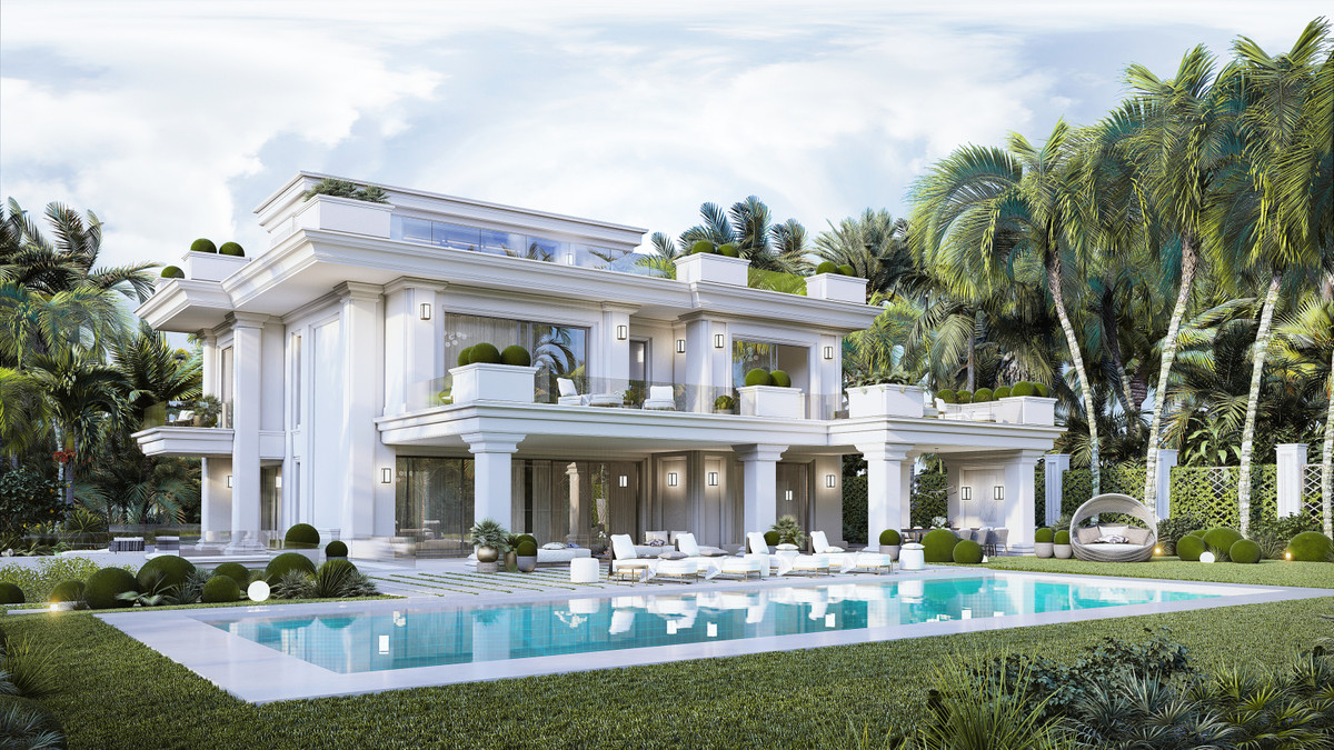 5 Bed, 6 Bath, HouseFor Sale, The Golden Mile, Malaga