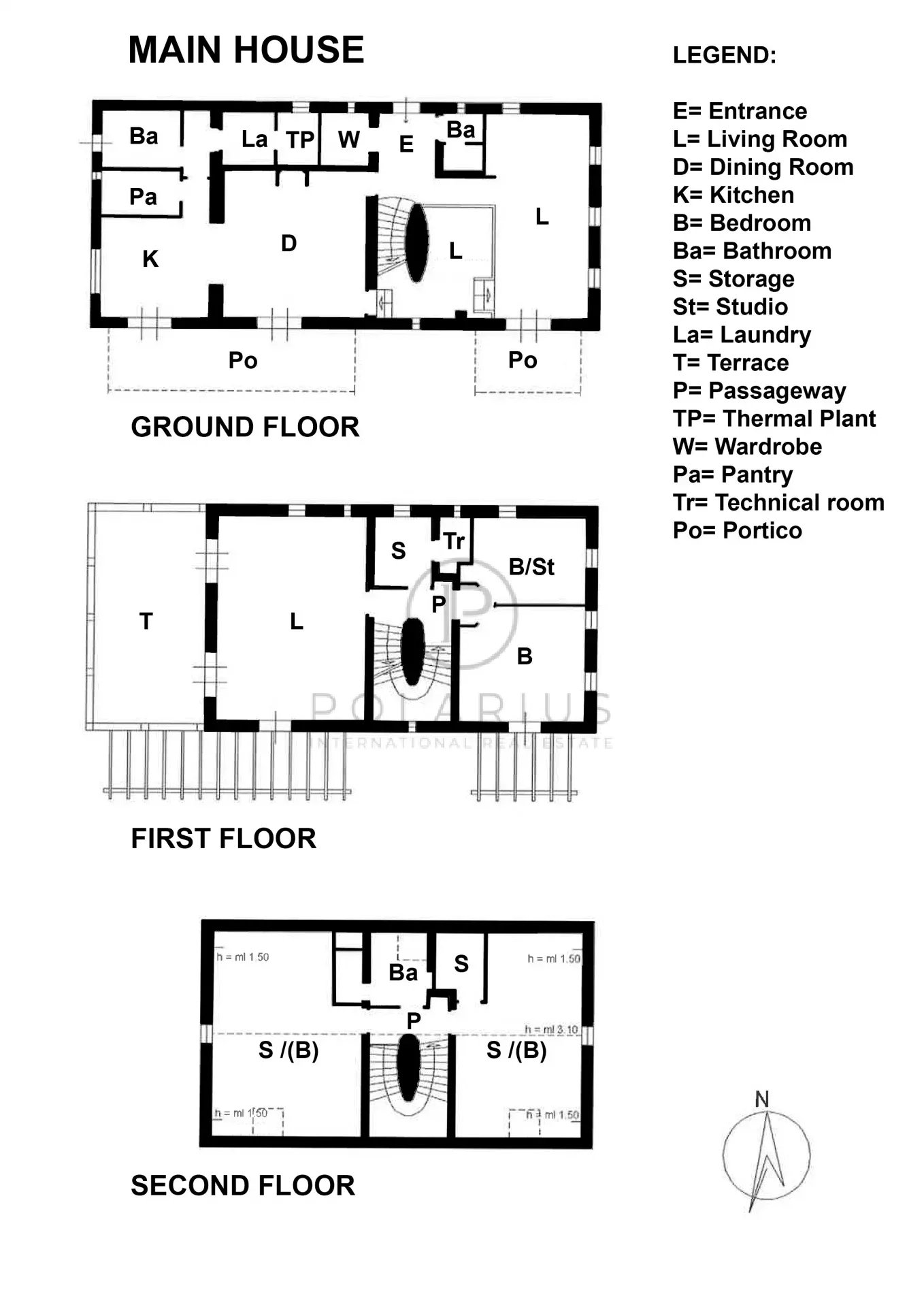 4 Bed, 4 Bath, HouseFor Sale, Lapedona, Ferme